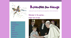Desktop Screenshot of butterfliesforchange.org